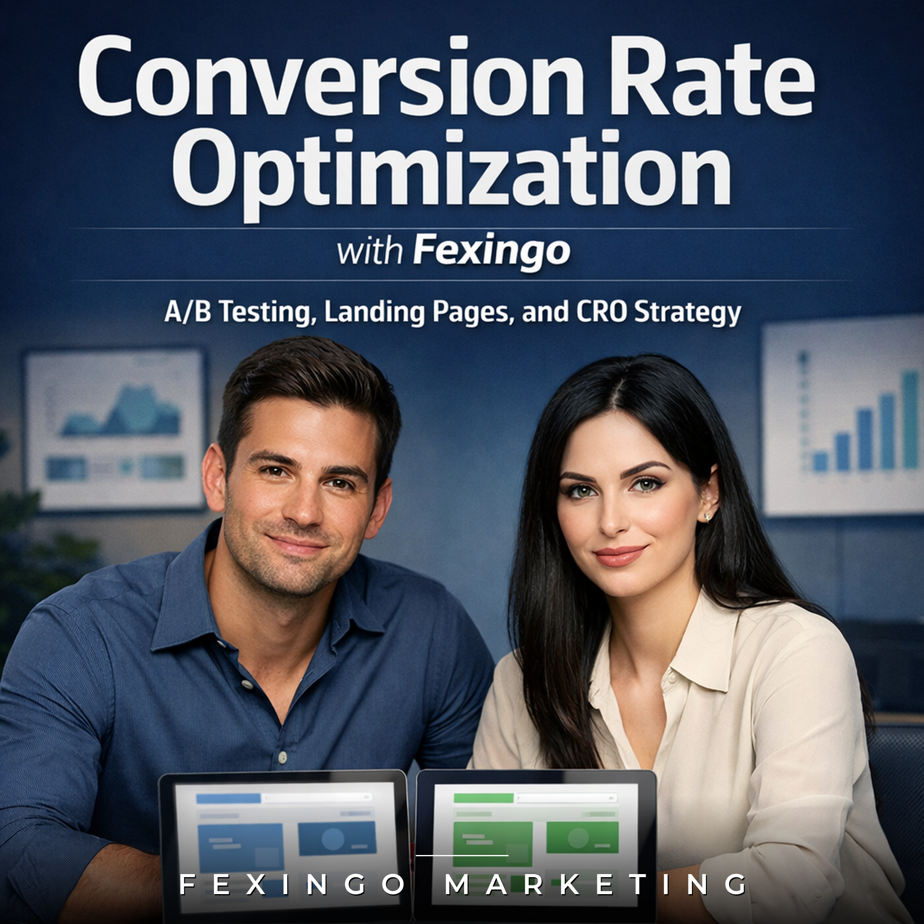 Conversion Rate Optimization with Fexingo: A/B Testing, Landing Pages, and CRO Strategy