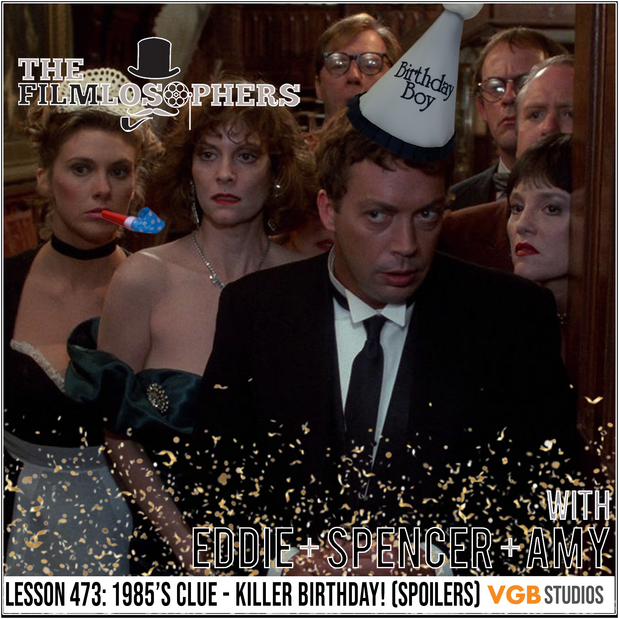 S10 Ep473: Lesson 473: 1985's Clue - Killer Birthday! (Spoilers)