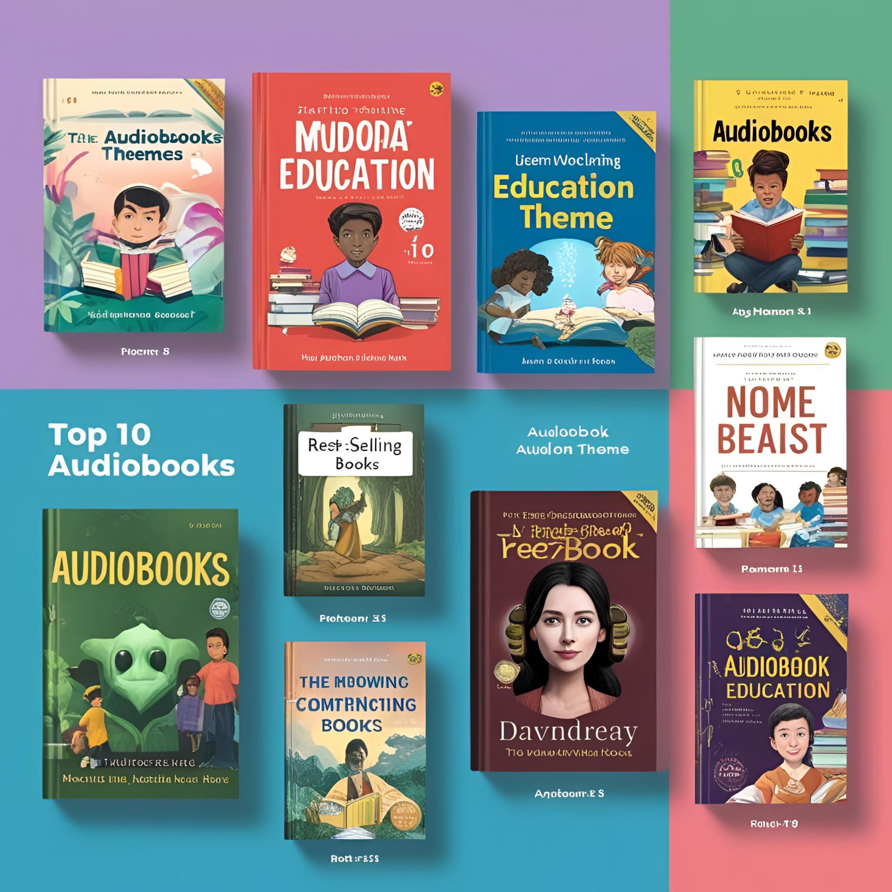 Hear Top-Rated Audiobook Collection With Zero Interruption