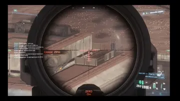 NPC gets shot, doesn't realize he got sniped #fps