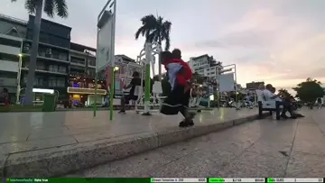 First workout clip on Kick
