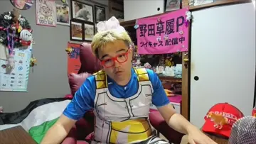 モニターを破壊する野田