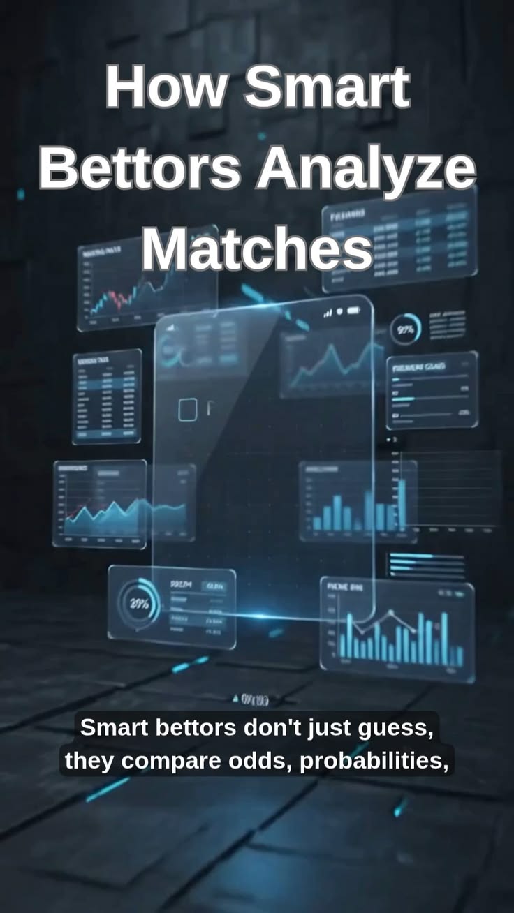 Stop guessing. Start analyzing. 🎯

Smart bettors know that w