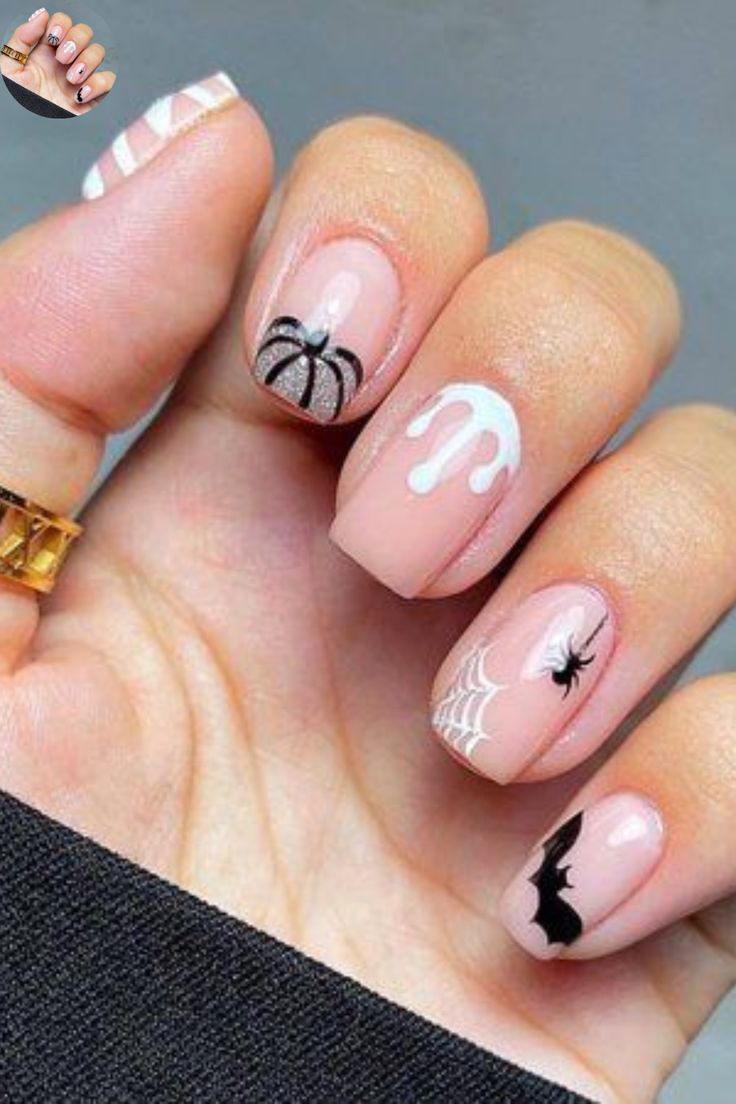 Floral nails bring a touch of nature's beauty to your finger