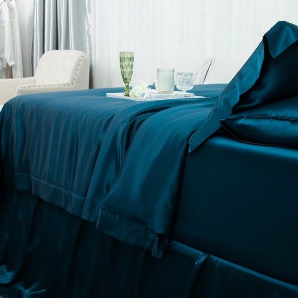 19 Momme 4PCs Flat Sheet Set - 4PCs Flat Sheet Set - Silk Sh