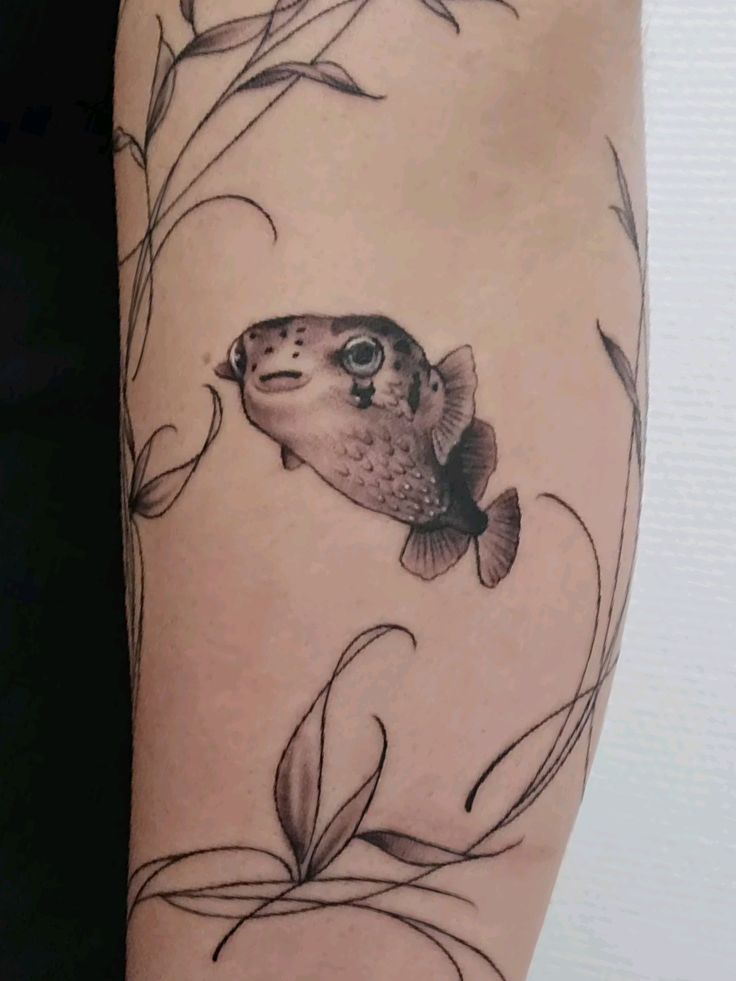 #tattoo #josefariña #Kugelfisch