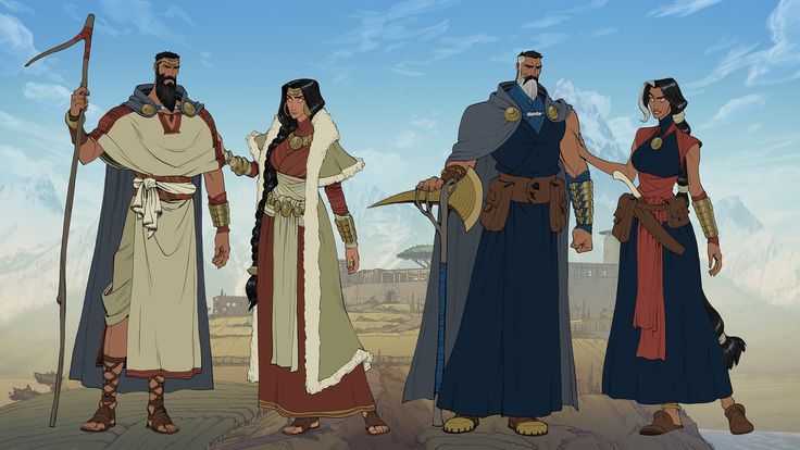ArtStation - Designing DEAD gODS - Naamah the Shepherd Queen