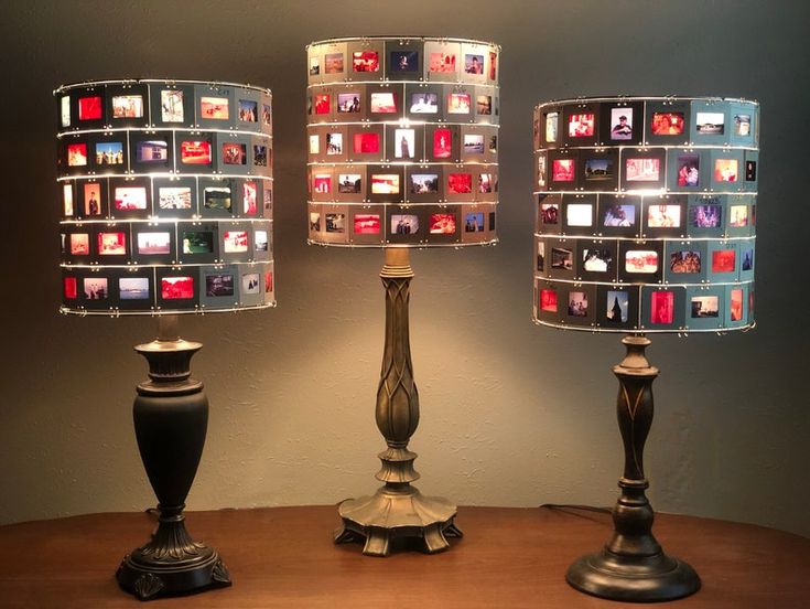 Handcrafted 35mm Slide Lamp Shade | Etsy