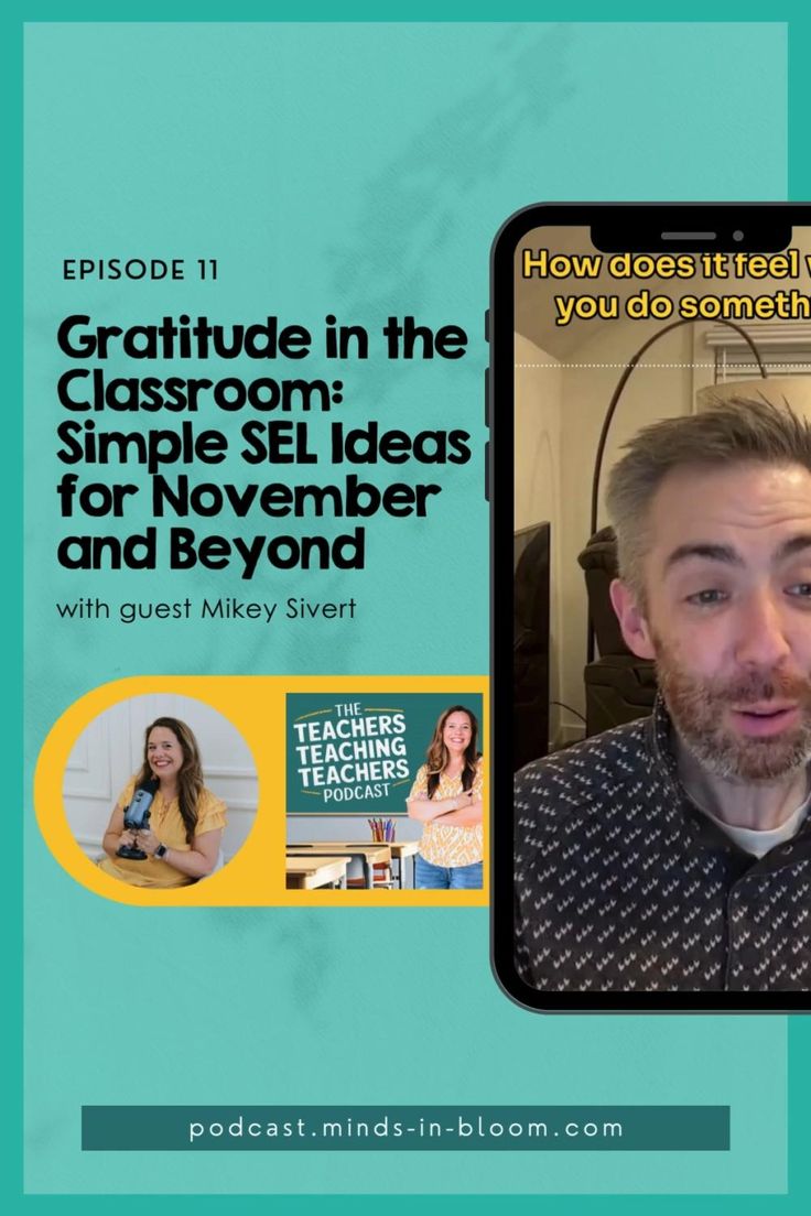 The Teachers Teaching Teachers Podcast! Create a thankful cl