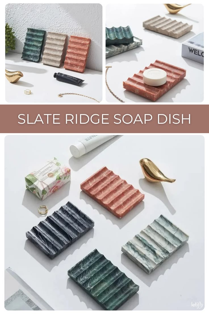Keep your vanity counters dry and elevated with a solid marb