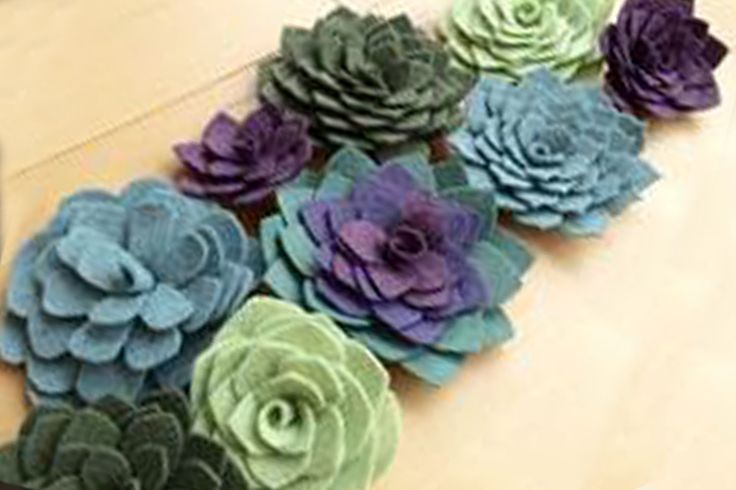 DIY Felt Succulent Napkin Rings - Darby Smart
