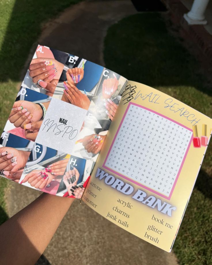 Made my own nail magazine 😍😍😍🥹 I love how it came out.. Tag 