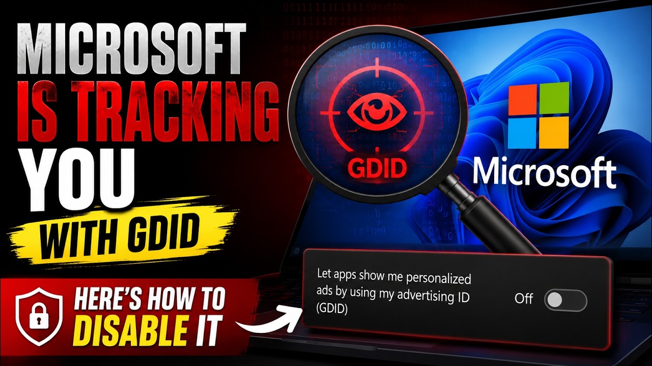 Microsoft Is Tracking You with GDID — Here's How to Disable It