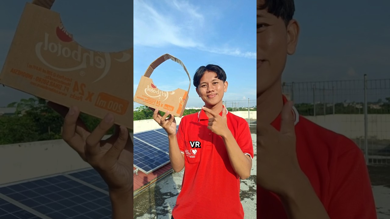 Ngerasain Jadi Zombie Dari VR Kardus Bekas #shorts #lucu #vlog