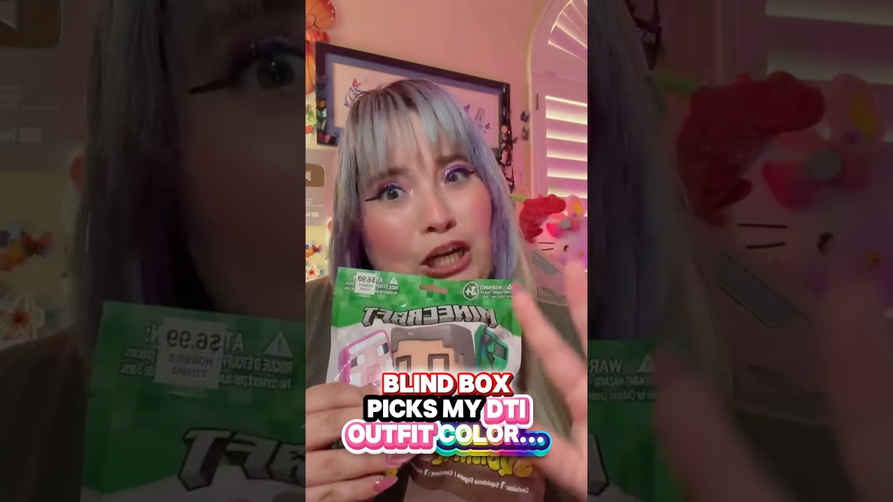 BLIND BOX PICKS MY DRESS TO IMPRESS OUTFIT COLOR...