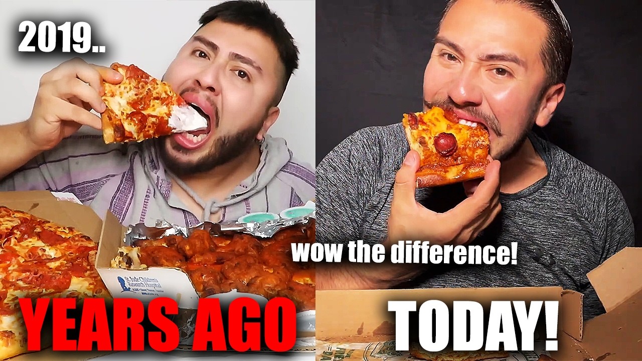 mukbangers YEARS AGO VS TODAY