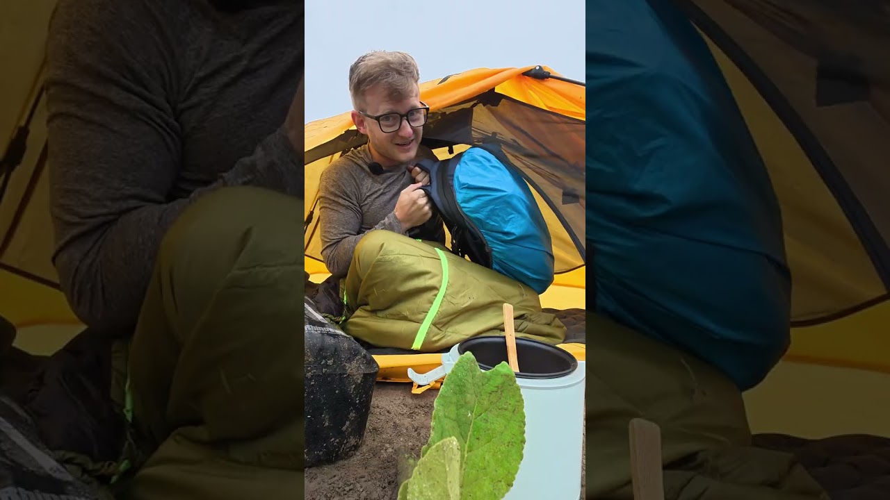 I live in a tent now