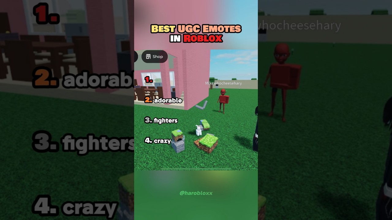 Best UGC Emotes 2026