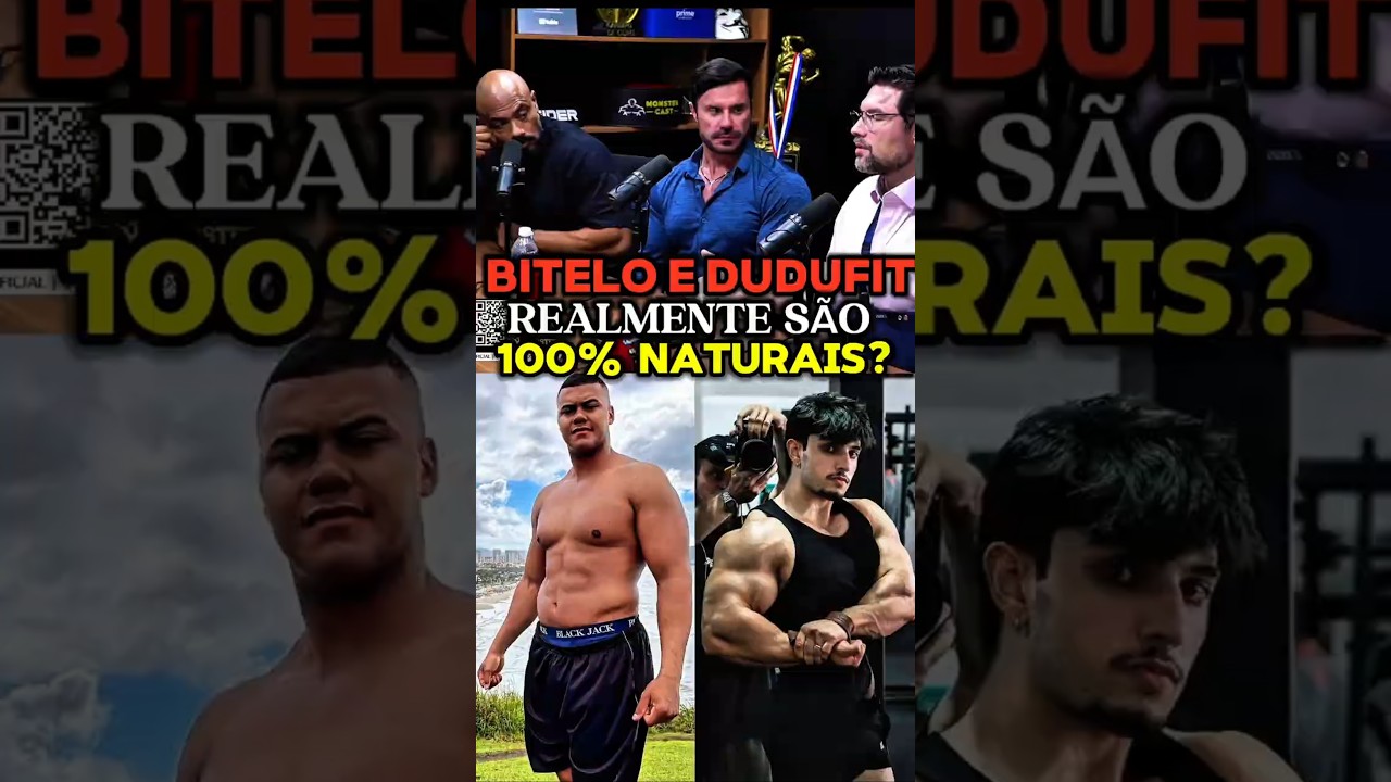 BITELO E DUDUFIT REALMENTE SÃO 100% NATURAIS? #bodybuilding #bitelo #renatocariani #olympia #shorts