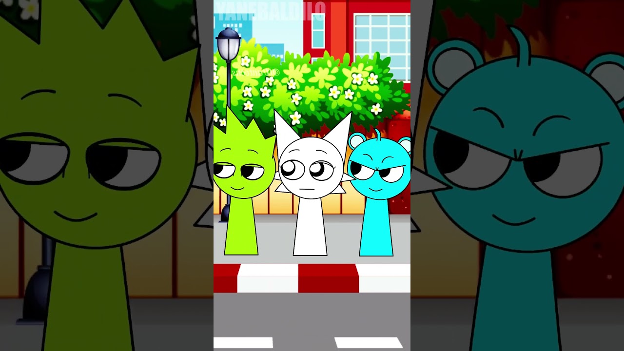 История Спрунки Теле (Part 1) #shorts #hornstromp #sprunki #story #animation #cartoon #мультик