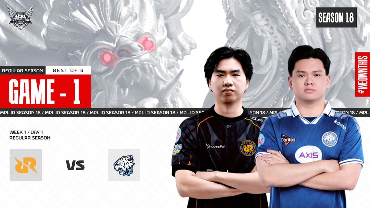 [Game - 1] RRQ Hoshi Vs EVOS | MPL ID S18