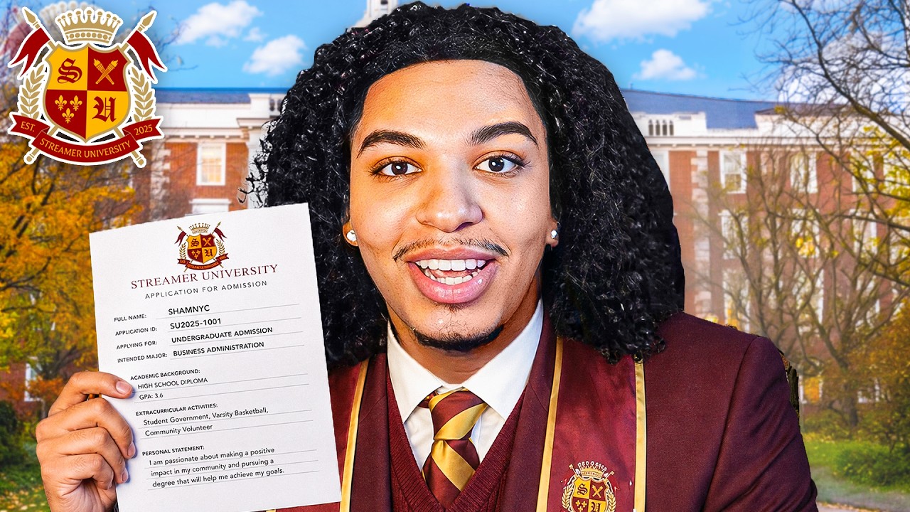 Submitting The LAST Streamer University Application...