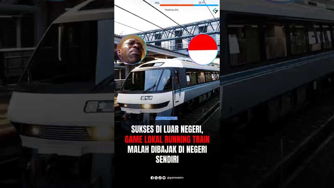 Sukses di Luar Negeri, Game RUNNING Train Malah Dibajak di Negeri Sendiri..