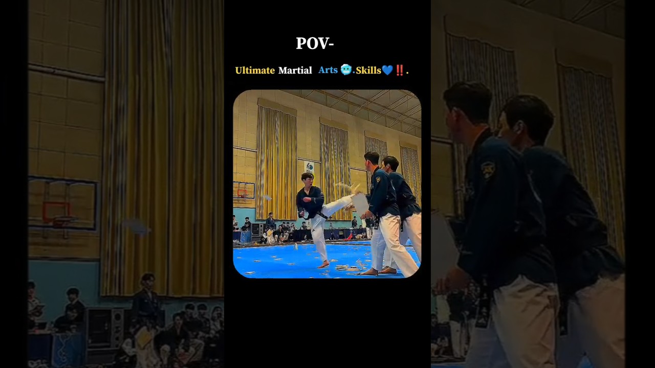 ! 🥋💥 | Ultimate Martial Arts Skills​ #viralshort #skills #edit