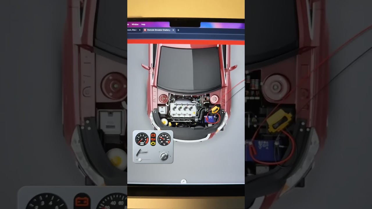 Think You Can Fix a Car? Prove It With This Simulator!#CarMechanic #AutomotiveTraining #Electude