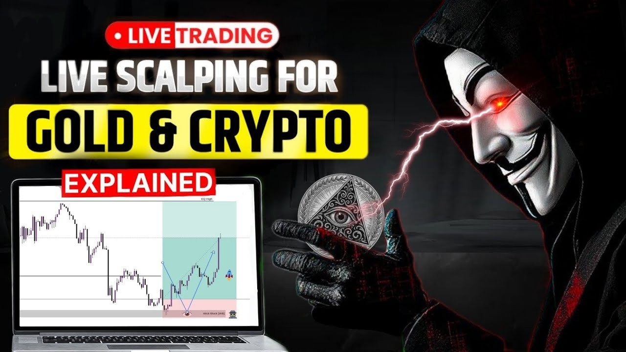 Live GOLD and CRYPTO Scalping Trading | DAY 266 #goldtrading #cryptotrading #bitcoin
