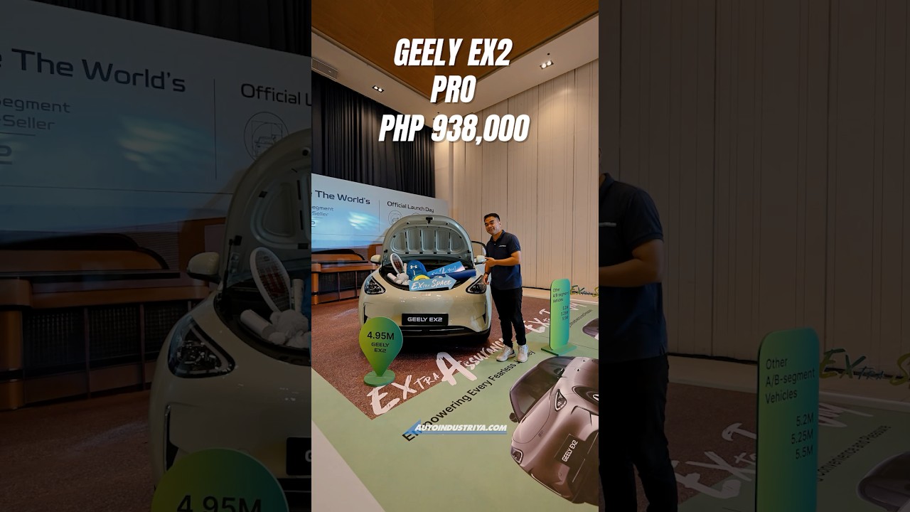 Geely launched the all-new EX2 BEV in the PH starting at PHP 938k. Here’s a quick look!