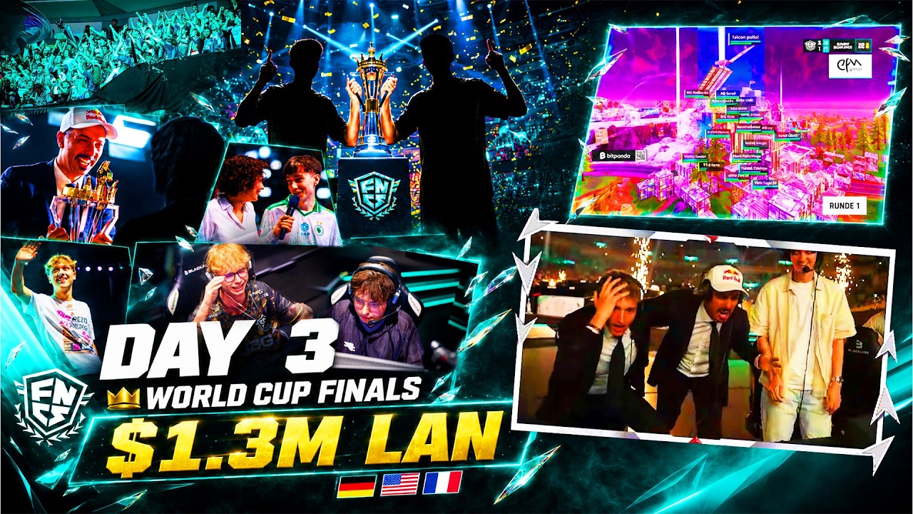 🥹🤯DAS HEFTIGSTE LAN FINALE EVER! | FORTNITE WM UM 1.3 MILLIONEN DOLLAR!