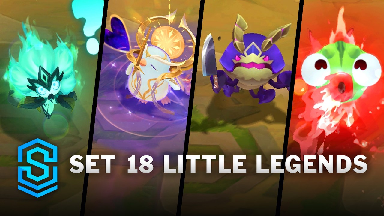 Petalpy, Pengu, Scuttle & More Little Legends | TFT 18.1