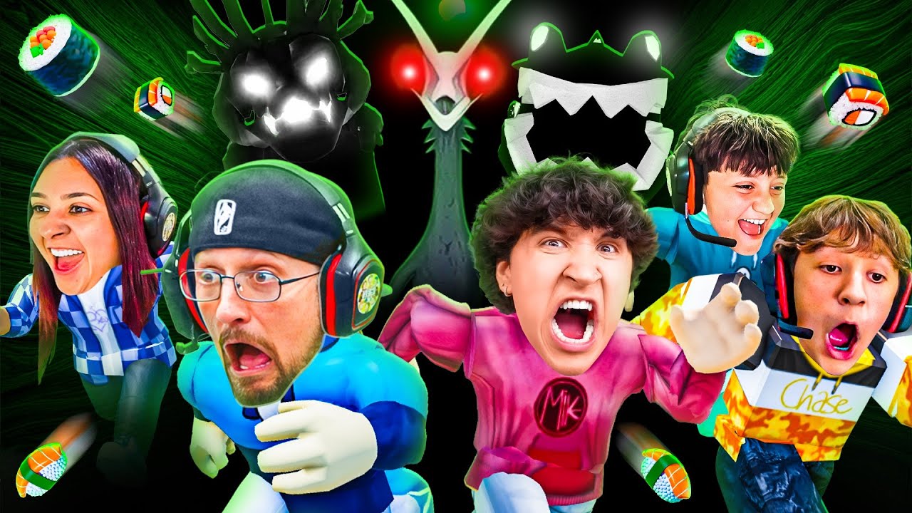 FGTeeV VS Roblox Scary Sushi 2!