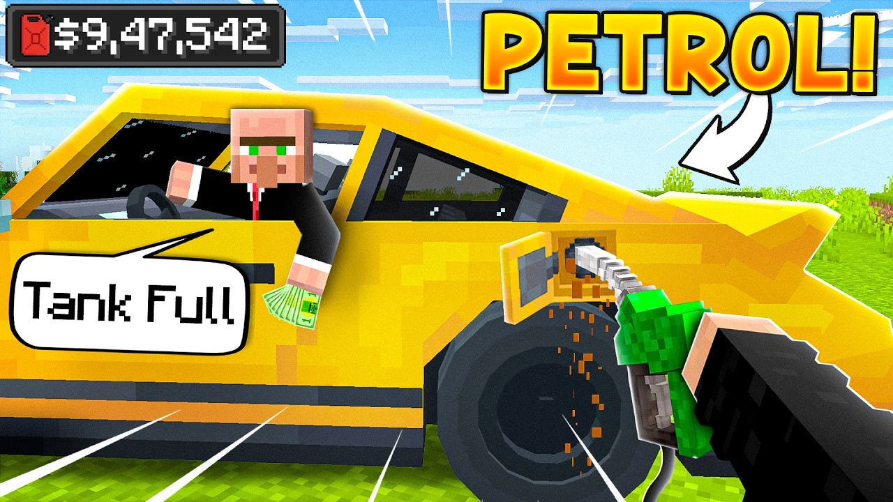 I Opened a PETROL PUMP in Minecraft!