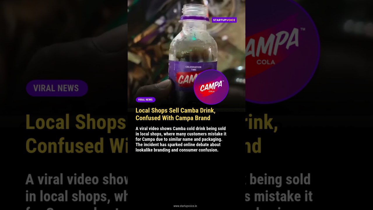 Local Shops Sell Camba Drink, Confused With Campa Brand