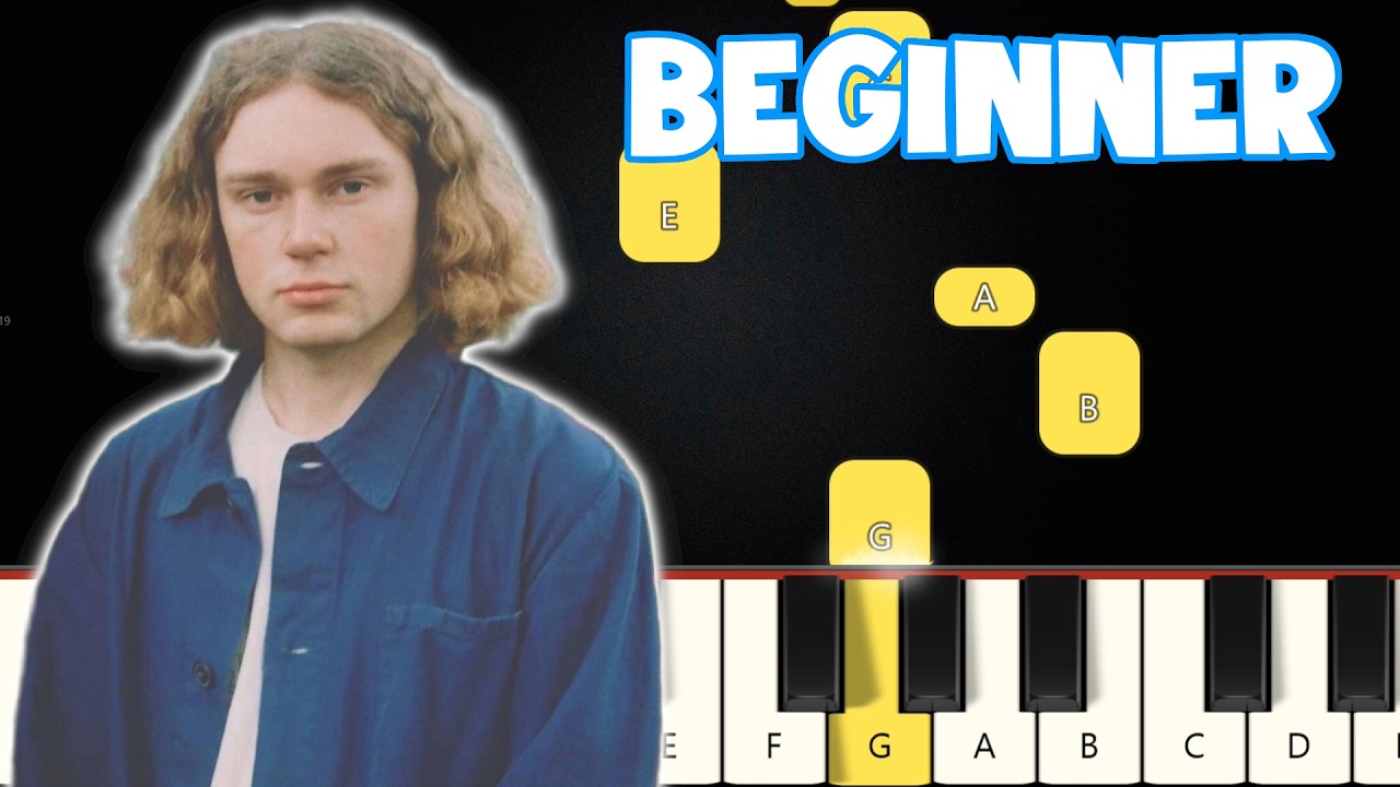 Mrs Magic - Strawberry Guy | Beginner Piano Tutorial | Easy Piano