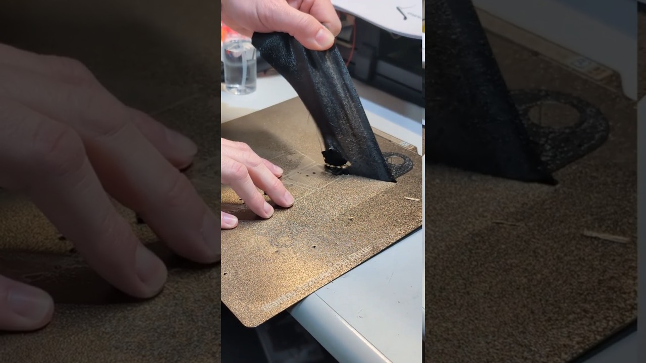 Do this if your print is STUCK to the print bed!