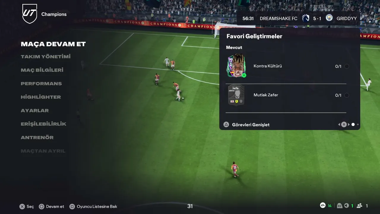 FC26 Rivals Çıldırmaca