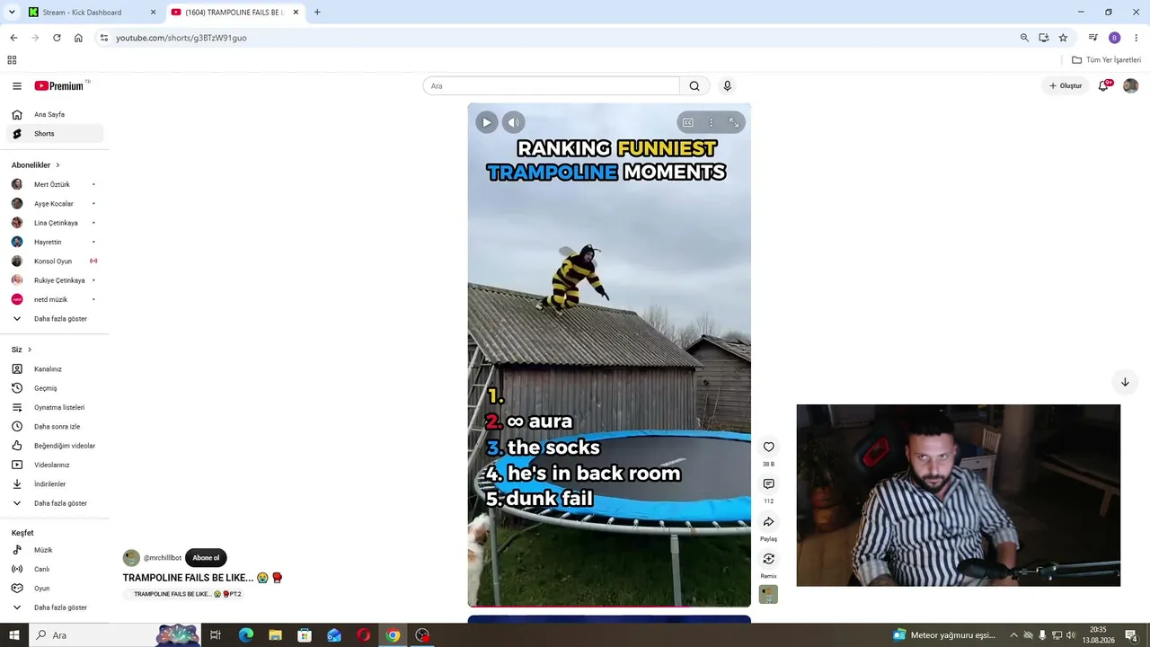 My first stream.