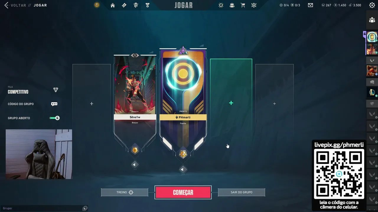 🔴 AO VIVO | VALORANT RANKED 🎯