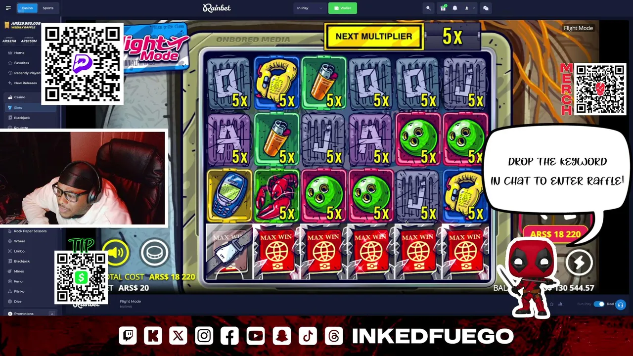RAINBET | SLOT CALLS | RAFFLES | MONEY MAYHEM DAY 10 OF 100