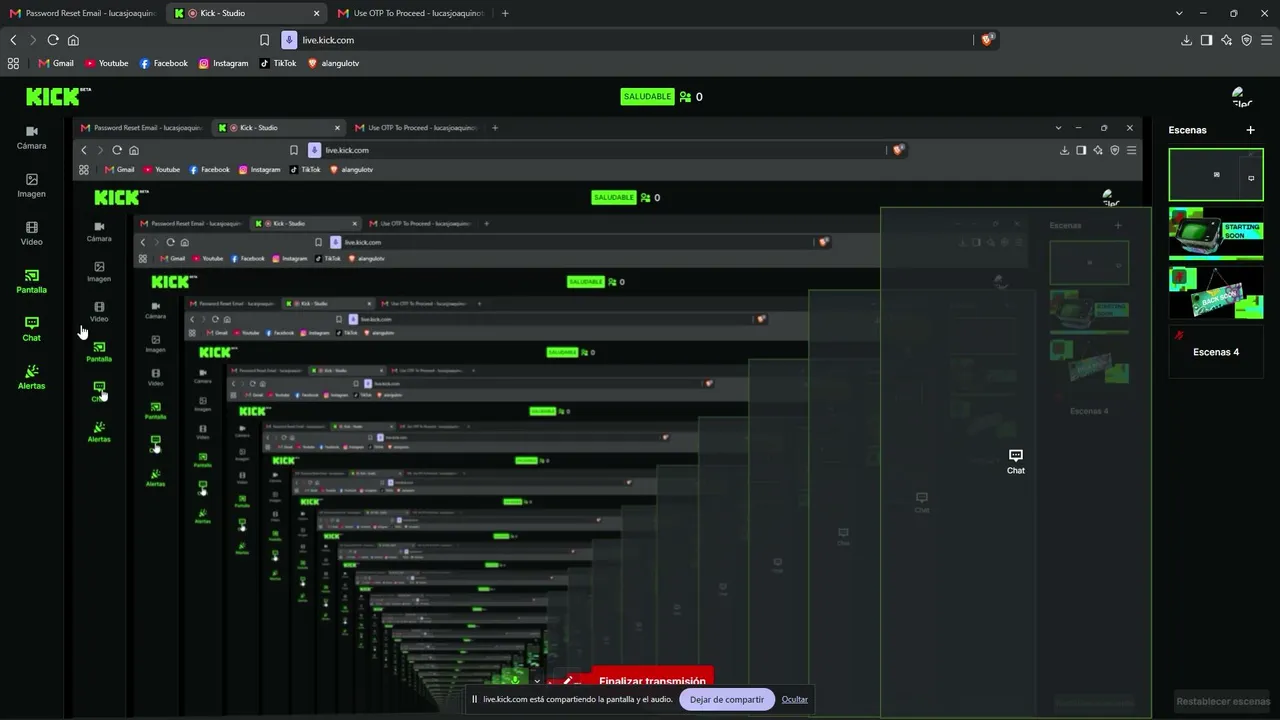 My first stream.