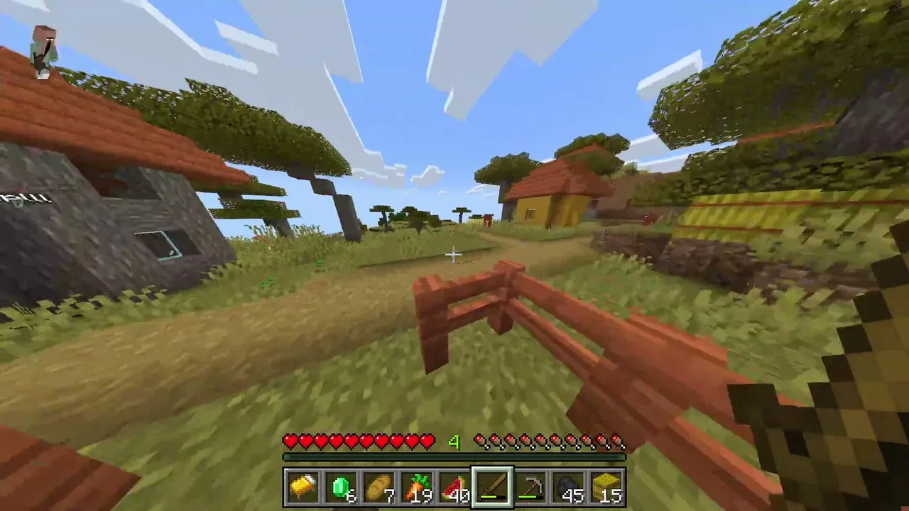Day 1 of 30 playing Minecraft