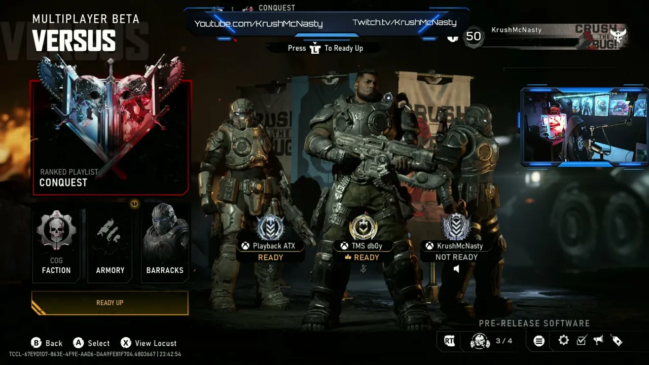 Gears of War E-Day Vibes!
