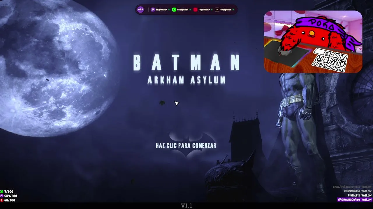 JUGANDO BATMAN HASTA QUE ME DEN MIEDO LOS MURCIELAGOS
