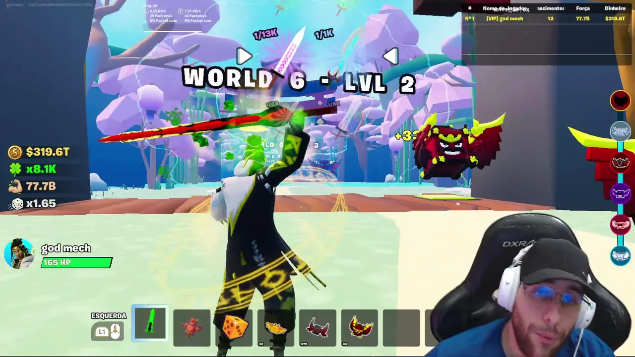 FARMANDO BOX NO FORTNITE! | !pix !mapa