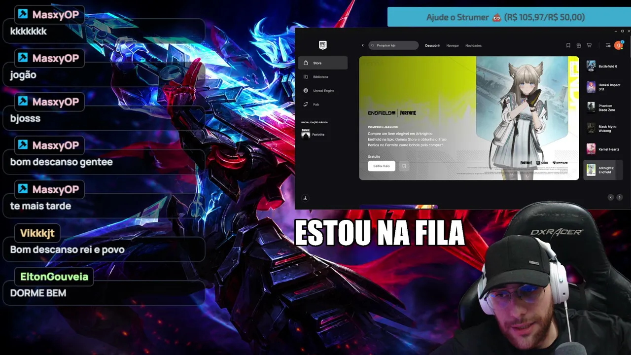 Apenas um strumer cansado 😔  | !pix !mapa