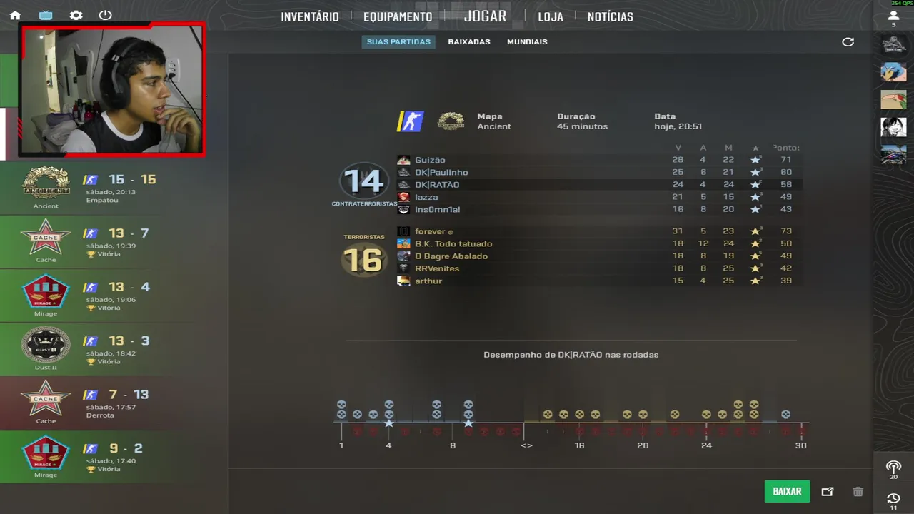🔴 COUNTER STRIKE AO VIVO #25