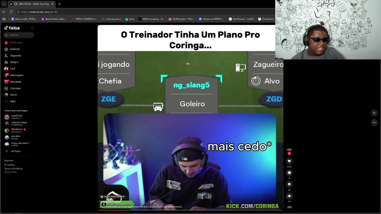 🔴O GORINHO GOSTOSO TA AO VIVO, SEXTOUUUU🔴
